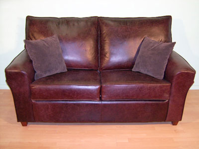 emerald leather sofa bed